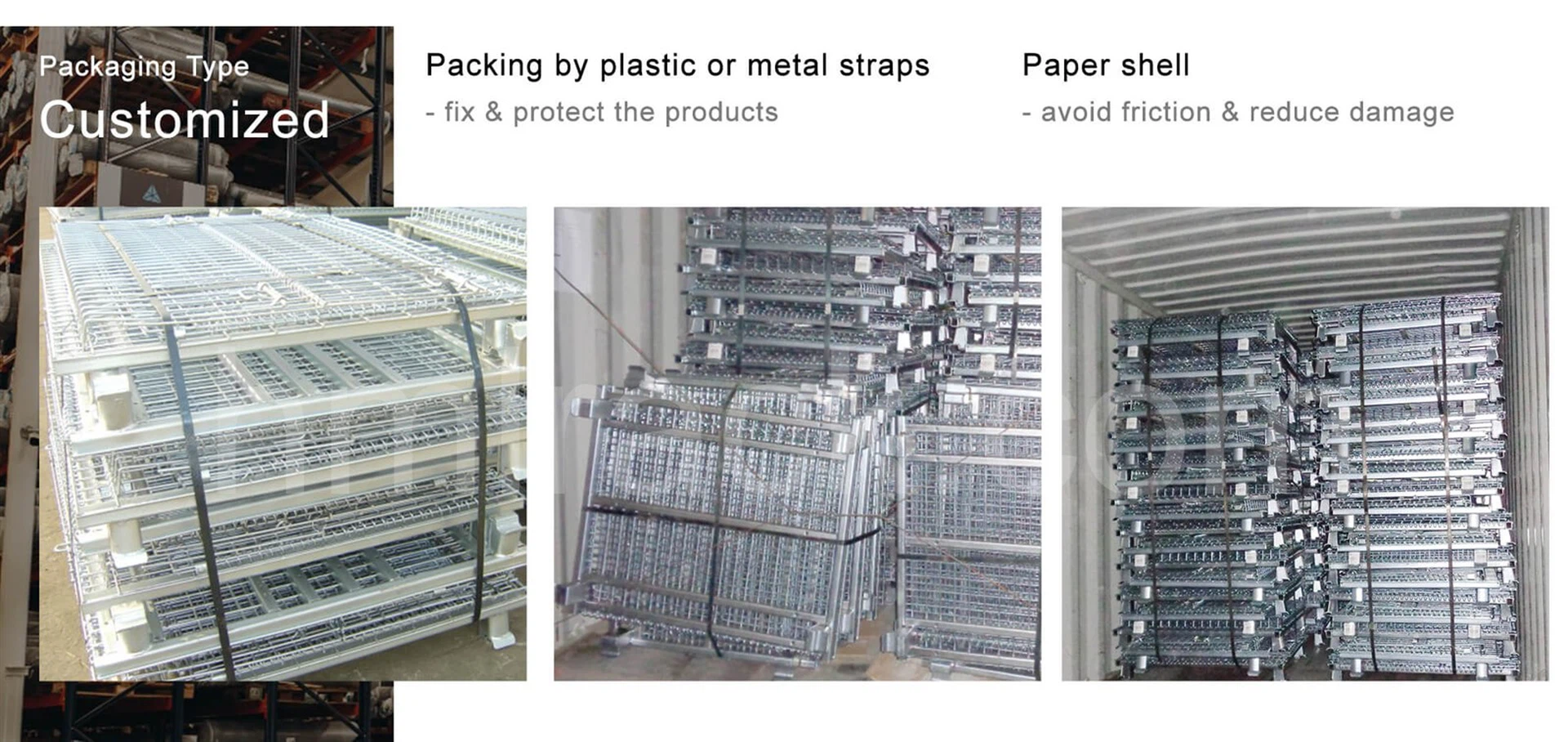 Wire storage cages Packaging Wire storage cages Packaging