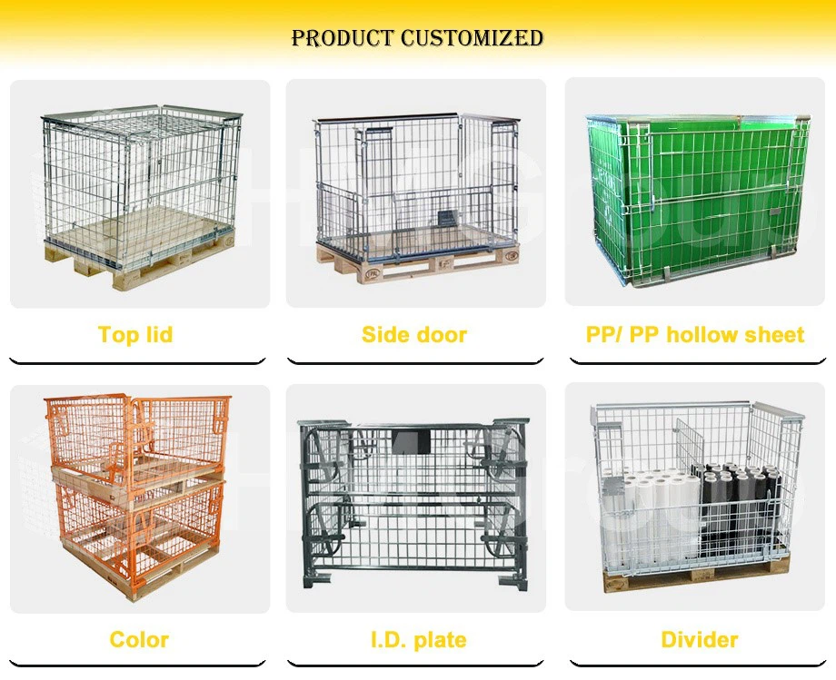 galvanized steel pallet cage galvanized steel pallet cage